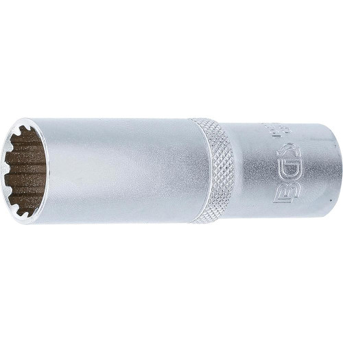Douille pour Clé Gear Lock Longue 12,5 mm (1/2 ) - 17 mm - Acier Résistant - Précision et Durabilité - BGS