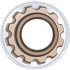 Douille pour Clé Gear Lock Longue 12,5 mm (1/2) - 17 mm - Acier Résistant - Précision et Durabilité - D-Work