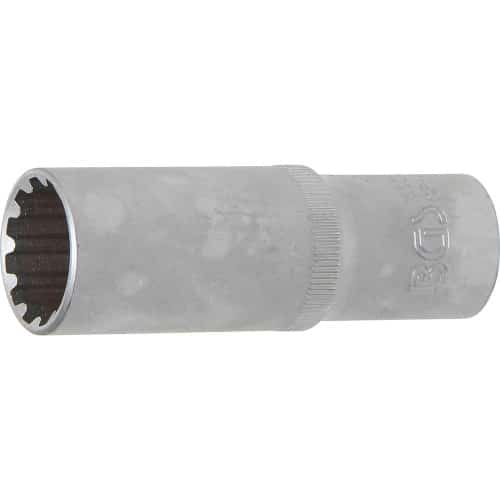 Douille pour Clé Gear Lock Longue 12,5 mm (1/2) - 19 mm - Acier Résistant - Précision et Durabilité - D-Work