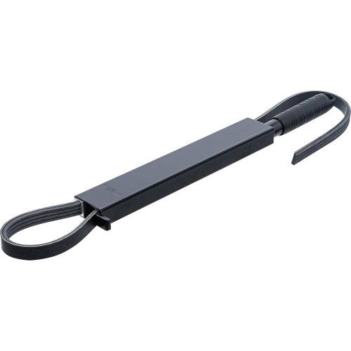 Clé Sangle pour Poulies - 0,5 x 0,13 x 0,028 m - Pour Courroies Striées et Plates - - BGS