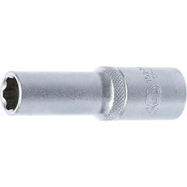 Douille pour Clé Super Lock Longue 12,5 mm (1/2) - 12 mm - Précision et Robustesse, Acier, Pro - D-Work
