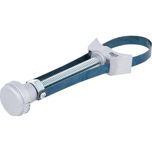 Collier à Filtre à Sangles Ø60-105 mm - Acier Ressort, Fonte d Aluminium - Fixation Robuste et Ajustable - BGS