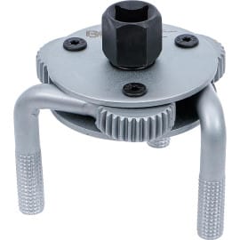 Clé à Filtre 3 Griffes - D.80-135 mm - Outil Pratique pour Filtres à Huile - Acier - D-Work