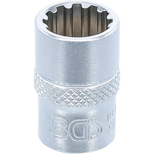 Douille pour Clé Gear Lock 10 mm (3/8 ) et 12 mm - Acier Résistant - Précision et Durabilité - BGS