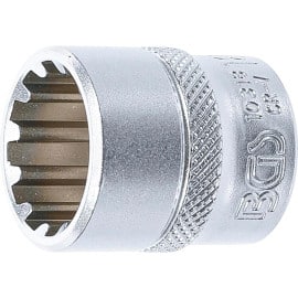 Douille pour Clé Gear Lock 10 mm (3/8 ) - 18 mm - Acier Résistant - Précision et Durabilité - BGS