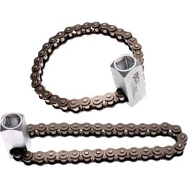 Clé à Chaîne Filtre à Huile 65-115 mm - Acier Résistant - Démontage Facile et Sécurisé, Zones Difficiles - D-Work