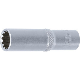 Douille pour Clé Gear Lock Longue 10 mm (3/8) - 12 mm - Précision et Durabilité, Acier, Zones Difficiles - D-Work