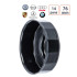 Clé à Filtres Cloches 14 Pans Ø76 mm - Pour VW, Porsche, Mercedes-Benz, BMW, Audi, Opel - Précision et Robustesse - BGS