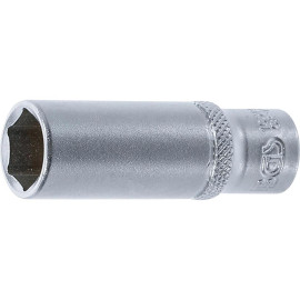 Douille pour Clé Six Pans Longue 6,3 mm (1/4) - 12 mm - Précision et Durabilité, Acier, Zones Difficiles - D-Work