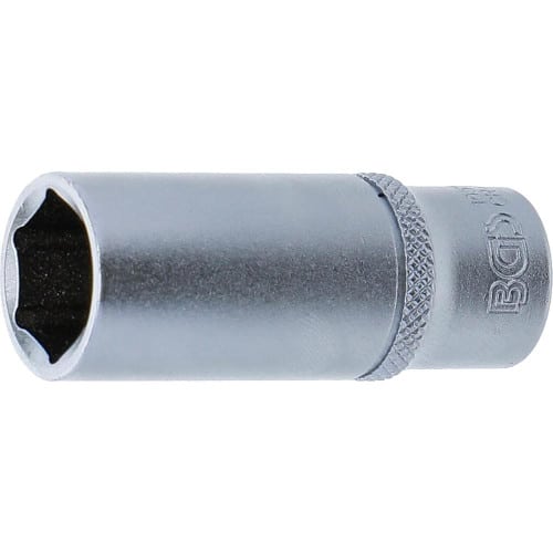 Douille pour Clé Six Pans Longue 6,3 mm (1/4) - 14 mm Précision et Durabilité, Acier, Cliquet 1/4 - D-Work