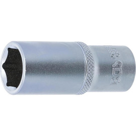 Douille pour Clé Six Pans Longue 10 mm (3/8 ) - 18 mm - Acier Résistant - Précision et Durabilité - BGS
