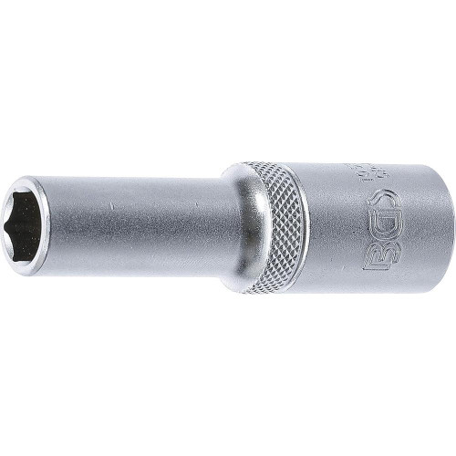 Douille pour Clé Six Pans Longue 12,5 mm (1/2 ) - 11 mm - - Précision et Durabilité - BGS