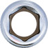Douille pour Clé Six Pans Longue 12,5 mm (1/2) - 13 mm - Précision et Durabilité, Chrome-Vanadium - D-Work