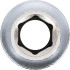 Douille pour Clé Six Pans Longue 12,5 mm (1/2) - 10 mm - Précision et Durabilité, Acier, Zones Difficiles - D-Work