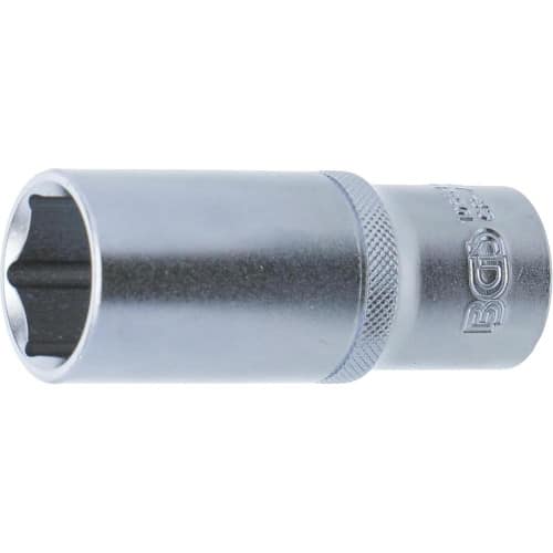 Douille pour Clé Six Pans Longue 12,5 mm (1/2) - 23 mm - Acier Résistant - Précision et Durabilité - D-Work