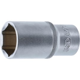 Douille pour Clé Six Pans Longue 12,5 mm (1/2 ) - - Précision et Durabilité - BGS