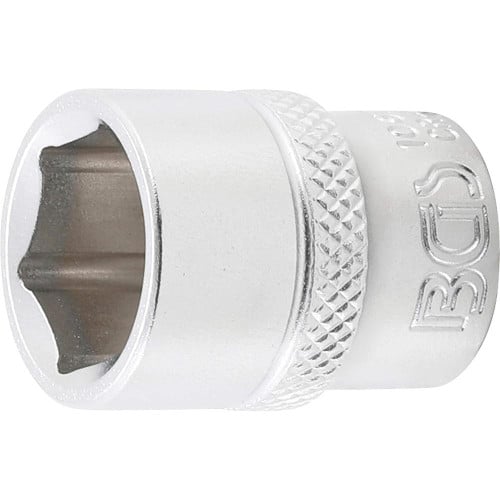 Douille pour Clé Six Pans 10 mm (3/8) - 15 mm L. - Acier Résistant - Précision et Durabilité, Zones Difficiles - D-Work