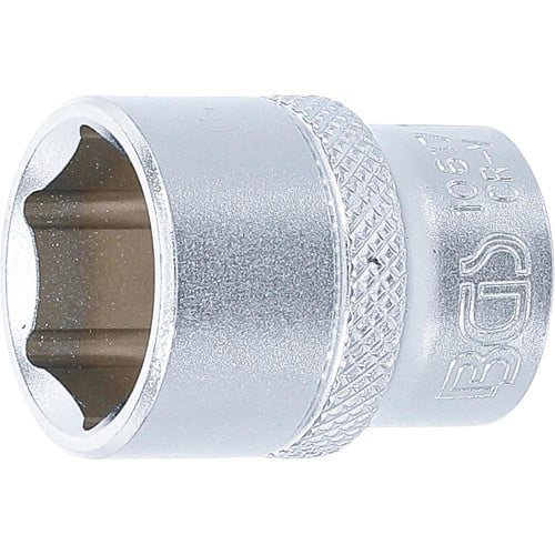 Douille pour Clé Six Pans 10 mm (3/8 ) - 17 mm - Acier Résistant - Précision et Durabilité - BGS