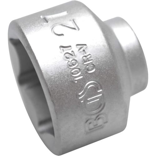 Douille pour Clé Six Pans 10 mm (3/8) - 27 mm L. - Acier Résistant - Précision et Durabilité, Zones Difficiles - D-Work