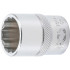 Douille pour Clé Douze Pans 12,5 mm (1/2) - 20 mm - Acier Résistant - Usage Professionnel - D-Work