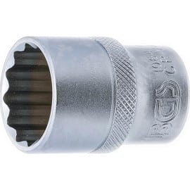 Douille pour Clé Douze Pans 12,5 mm (1/2 ) - 21 mm - Acier Résistant - Précision et Durabilité - BGS