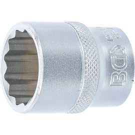 Douille pour Clé Douze Pans 12,5 mm (1/2 ) - 23 mm - Acier Résistant - Usage Professionnel - BGS