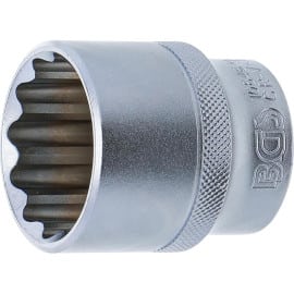 Douille pour Clé Douze Pans 12,5 mm (1/2 ) - 30 mm - Acier Résistant - Usage Mécanique et Bricolage - BGS