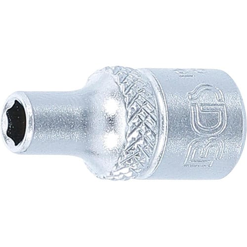 Douille pour Clé Six Pans 6,3 mm (1/4 ) - Acier, Précision et Durabilité - - BGS