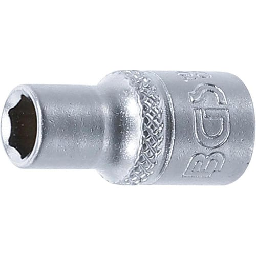 Douille pour Clé Six Pans 6,3 mm (1/4) - Acier, Taille 7/32 - Précision et Robustesse, Pro - D-Work