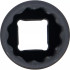 Douille à Douze Pans Longue 12,5 mm (1/2 ) - 26 mm - Acier Résistant - Précision et Durabilité - BGS