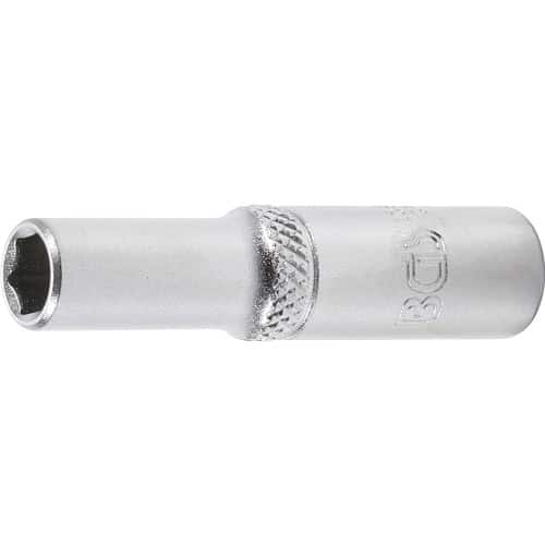 Douille pour Clé Six Pans Longue 6,3 mm (1/4 ) - Acier Résistant - Précision et Durabilité - BGS