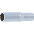 Douille Longue 12 Pans 12,5 mm (1/2) - 16 mm - Précision et Durabilité, Chrome-Vanadium, Zones Difficiles - D-Work