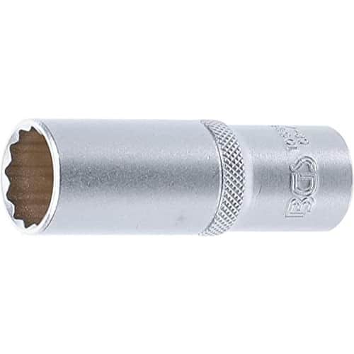 Douille Clé Douze Pans Longue 12,5 mm (1/2 ) - 19 mm - Précision et Durabilité - BGS