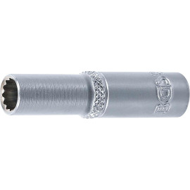Douille Longue 6,3 mm (1/4) - Douze Pans - Précision et Durabilité, Acier, Zones Difficiles - D-Work