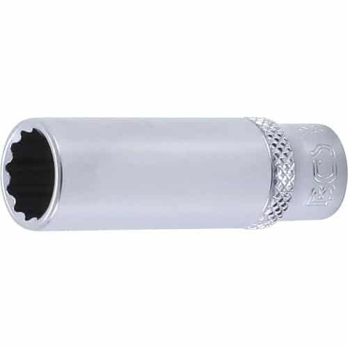 Douille pour Clé 6,3 mm (1/4) 11 mm - Douze Pans, Longue - Précision et Durabilité, Acier, Zones Difficiles - D-Work