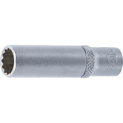 Douille pour Clé 6,3 mm (1/4 ) - Douze Pans, Longue - Précision et Durabilité - - BGS