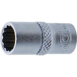 Douille pour Clé Douze Pans 6,3 mm (1/4 ) - 8 mm - Acier Résistant - Précision et Durabilité - BGS