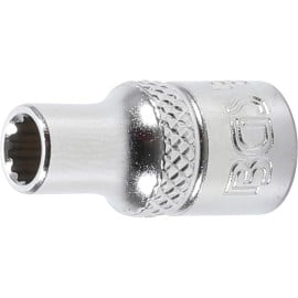Douille pour Clé Douze Pans 6,3 mm (1/4 ) - 5 mm - Acier Résistant - Précision et Durabilité - BGS