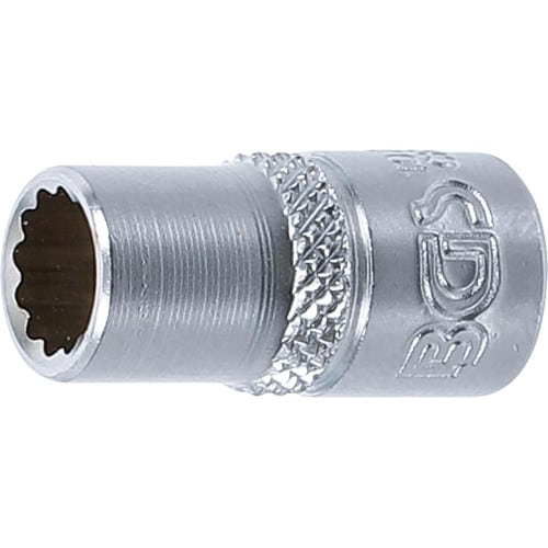 Douille pour Clé Douze Pans 6,3 mm (1/4) - 7 mm - Acier Résistant - Précision et Durabilité, Pro - D-Work
