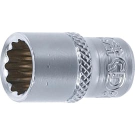 Douille pour Clé Douze Pans 6,3 mm (1/4 ) - 10 mm - Acier Résistant - Précision et Durabilité - BGS