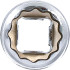 Douille pour Clé Douze Pans 6,3 mm (1/4) - 10 mm - Acier Résistant - Précision et Durabilité, Zones Difficiles - D-Work
