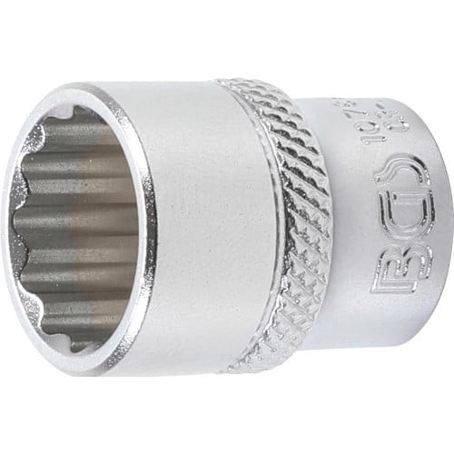 Douille pour Clé Douze Pans 6,3 mm (1/4 ) - 14 mm - Acier Résistant - Précision et Durabilité - BGS
