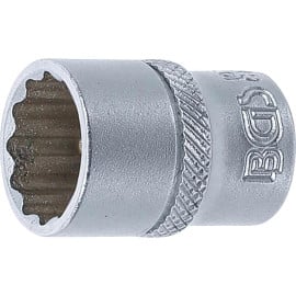 Douille pour Clé Douze Pans 6,3 mm (1/4 ) - 13 mm - Acier Résistant - Précision et Durabilité - BGS