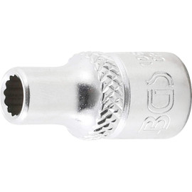 Douille pour Clé Douze Pans 6,3 mm (1/4 ) - Acier, Précision et Robustesse - BGS
