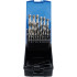 Jeu de Forets Hélicoïdaux HSS 1-13 mm - 25 Pièces - Acier Rapide, Précision et Durabilité - BGS