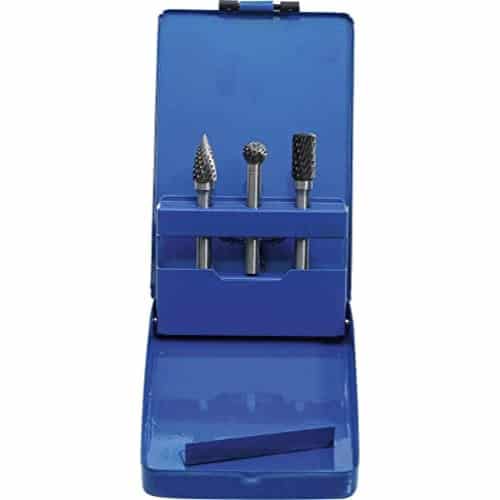 Jeu de Fraises 3 Pièces - Acier, Ø10-18 mm - Coupe Précise et Durable - BGS