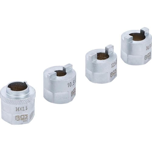 Jeu de Douilles pour Jambe de Force - 4 pcs - Acier Résistant - Réparation et Entretien Faciles - D-Work