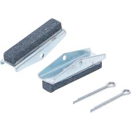 Pierres de Rechange pour Mâchoires 30 mm - K 220, 2 pcs - Ponçage Précis et Durable - D-Work