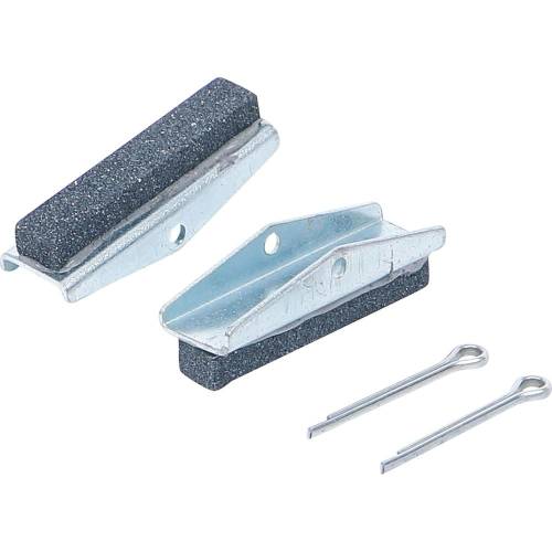 Pierres de Rechange pour Mâchoires 30 mm - K 220, 2 pcs - Ponçage Précis et Durable - D-Work