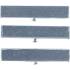 Pierres de Rechange pour Mâchoires 50 mm - K 220, Lot de 3 - Usure et Précision, 3 pcs - D-Work
